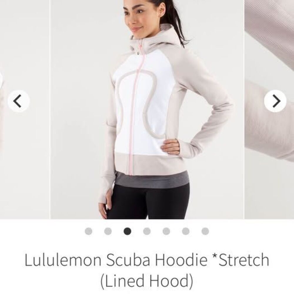 Lululemon Scuba Hoodie Size 8 - Picture 4 of 4